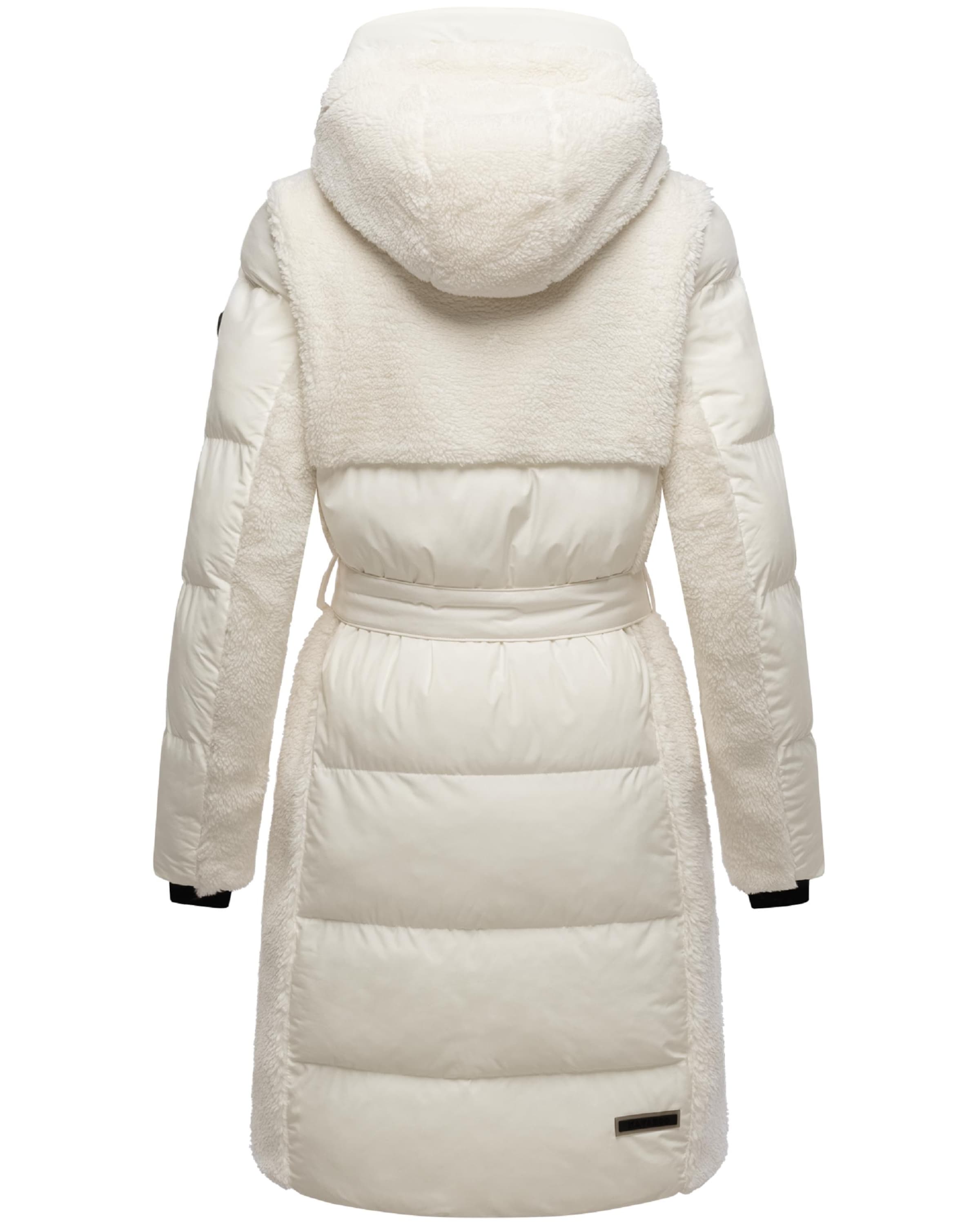 NAVAHOO Зимно палто в бяло