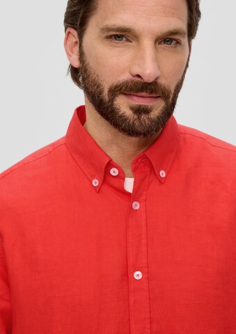 s.Oliver Regular Fit Hemd in Rot