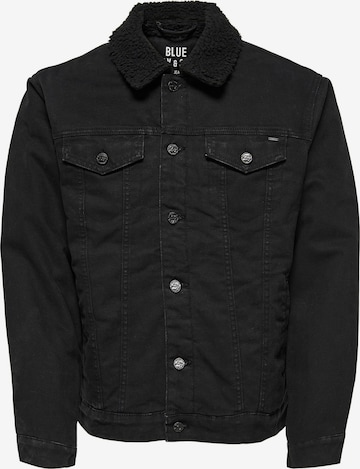 Only & Sons Between-Season Jacket 'LOUIS' in Black: front