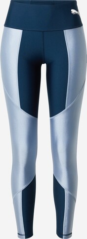 PUMA Sportbroek in Blauw: voorkant