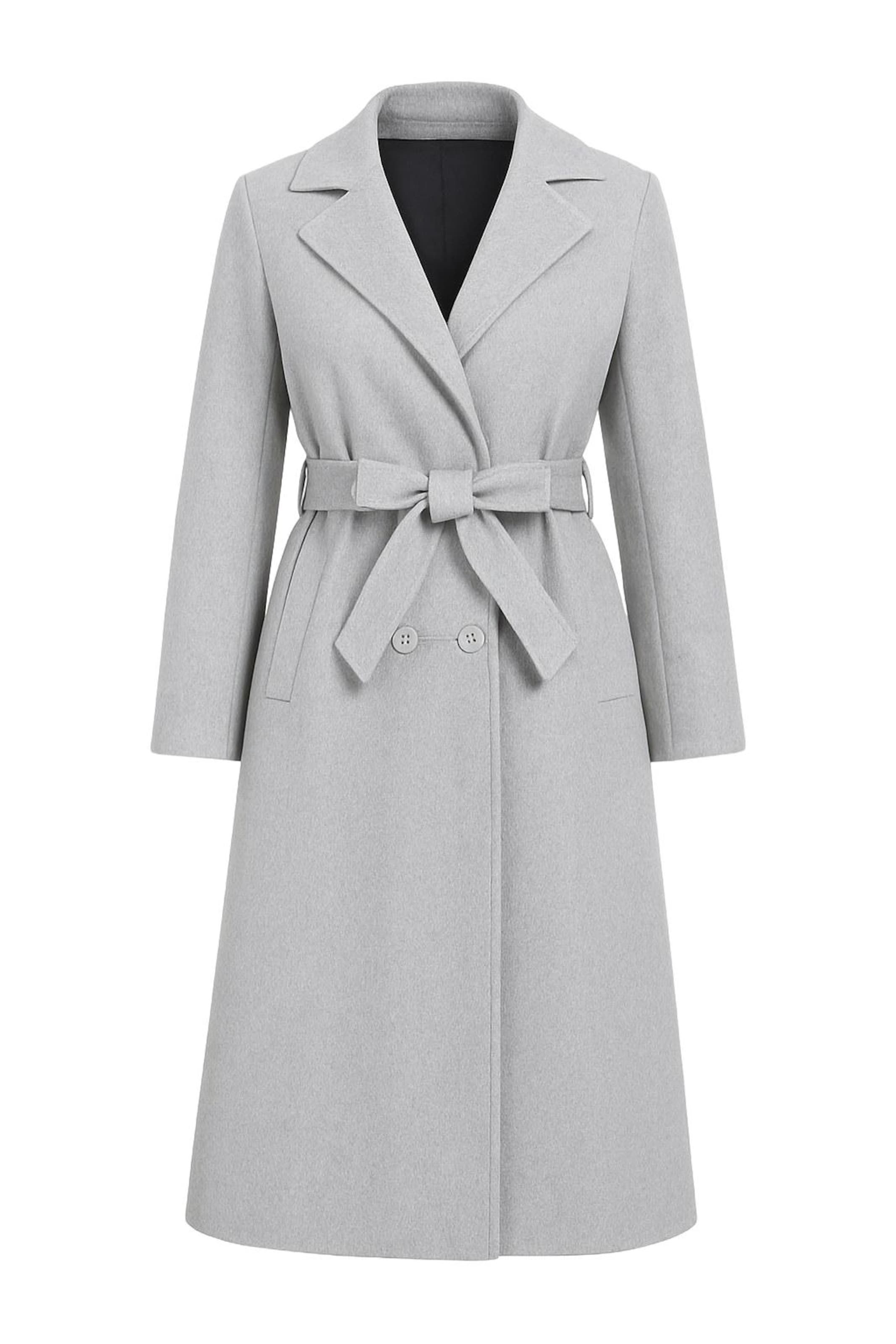 MODAMIHRAM Übergangsmantel in grau, Produktansicht