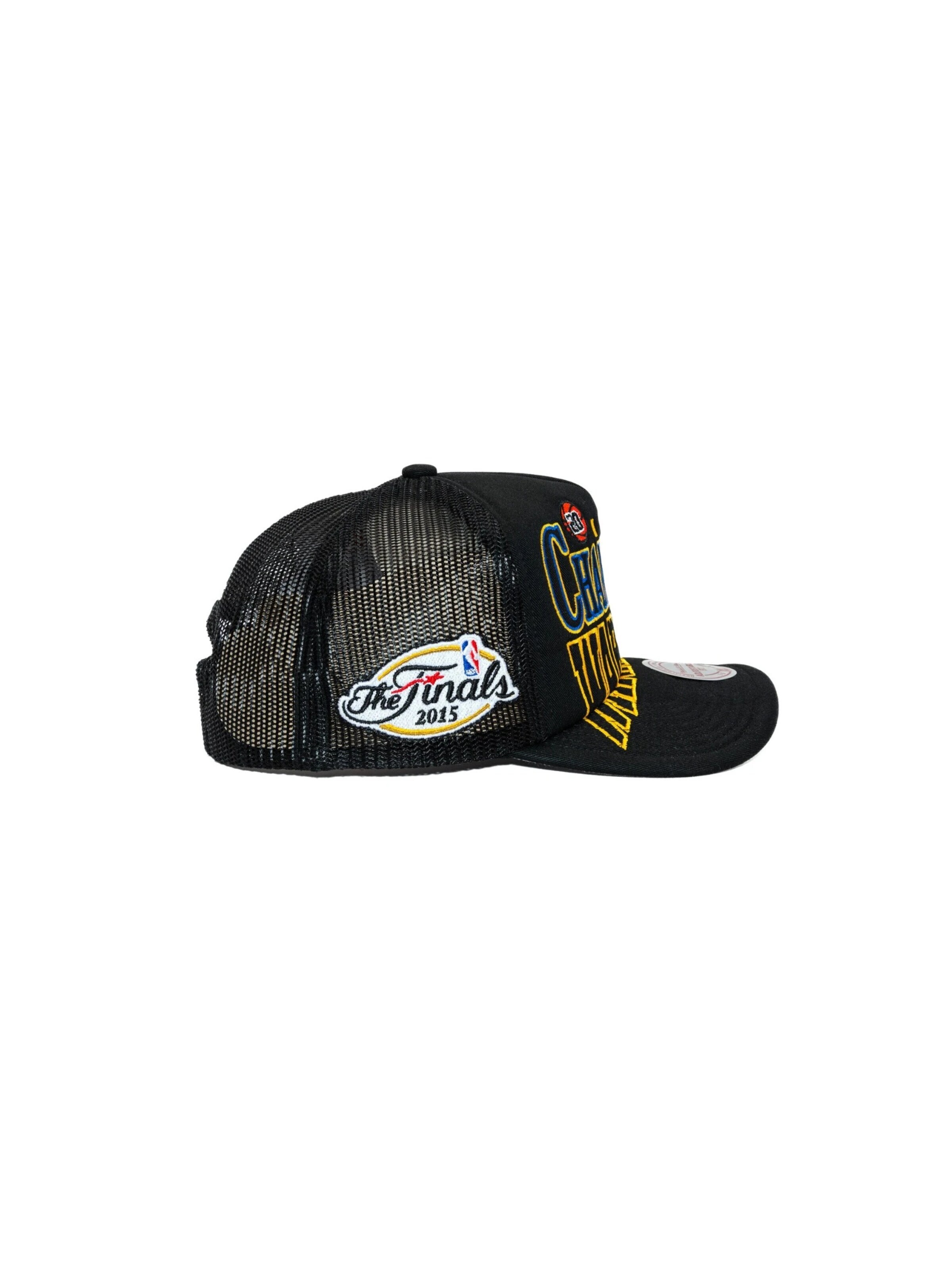 Mitchell & Ness - Boné 'Gorra mitchell & ness negra golden state big champ trucker cap' em preto