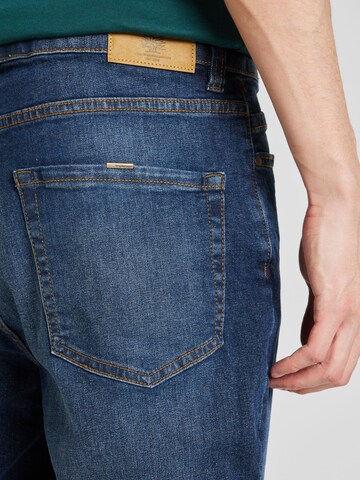 Springfield Regular Jeans 'RECONSIDER' in Blue