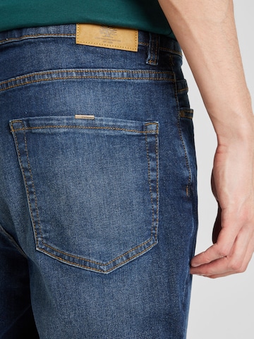 Springfield Regular Jeans 'RECONSIDER' in Blue