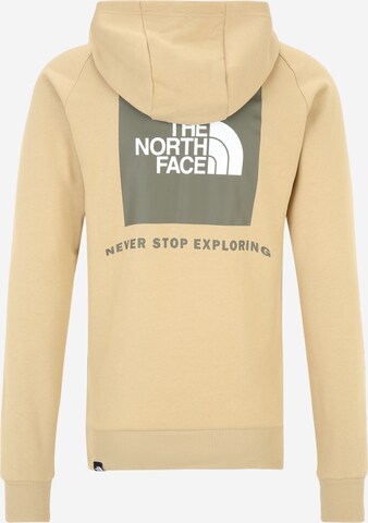 THE NORTH FACE Regular Fit Sweatshirt 'RED BOX' i beige