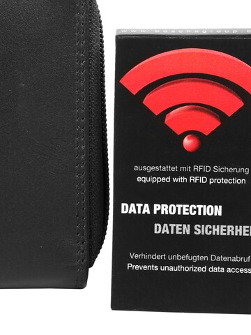 BODENSCHATZ Wallet 'Bodenschatz Geldbörse' in Black