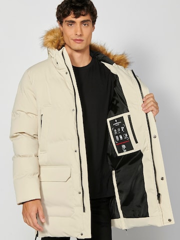 KOROSHI Winterjacke in Beige