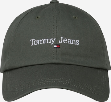 Șapcă de la Tommy Jeans pe verde