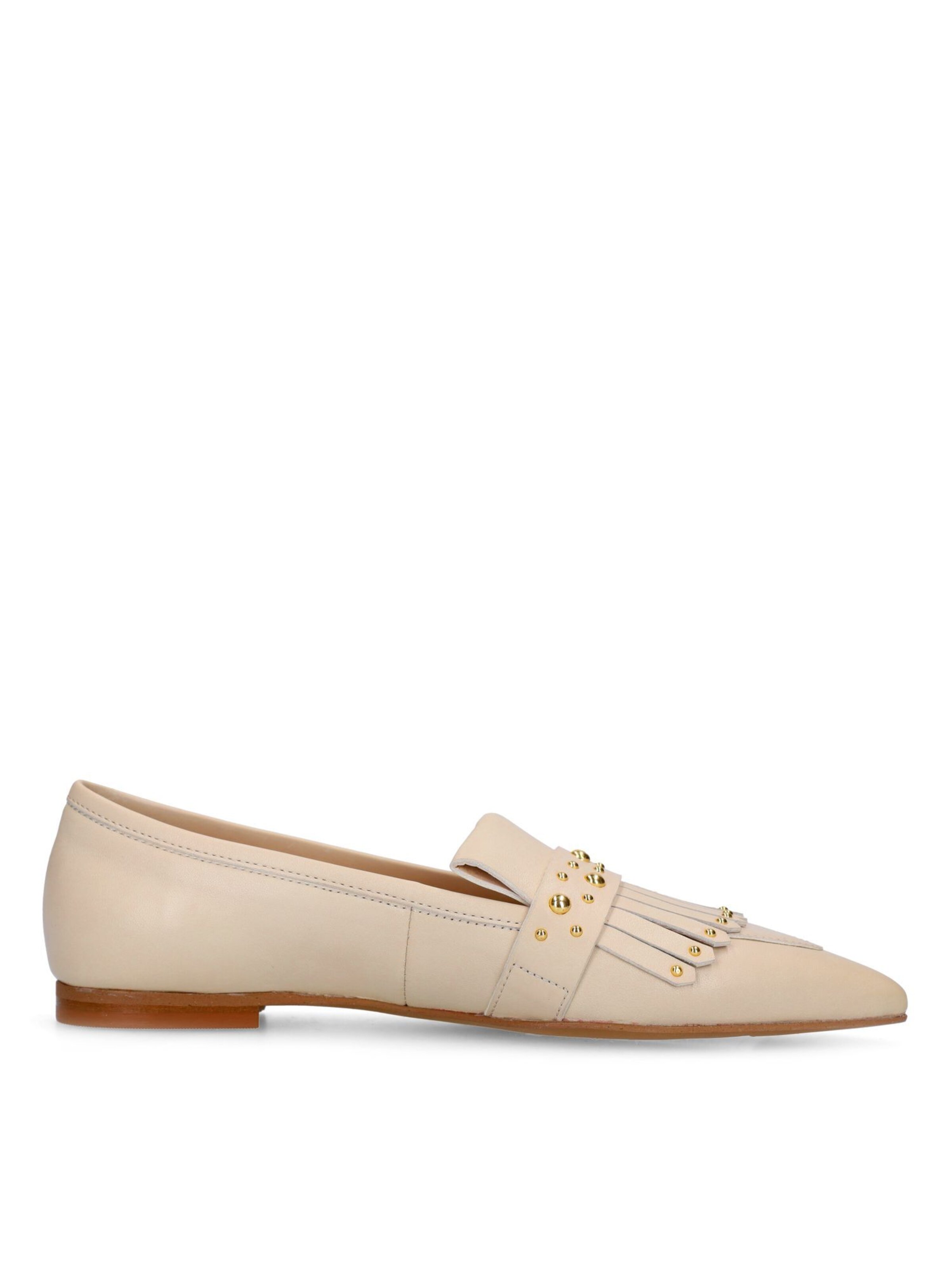 Mocassin MANFIELD en blanc
