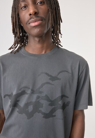 Cleptomanicx T-Shirt in Grau