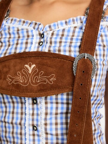 Steigenhöfer Regular Traditional Pants 'Annika' in Brown
