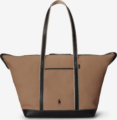 Polo Ralph Lauren Shopper torba veličine One Size u karamela / crna, Pregled proizvoda