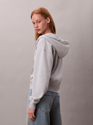 Calvin Klein Jeans Суичъри с качулка в сиво
