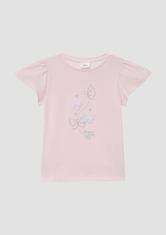 T-Shirt s.Oliver en rose