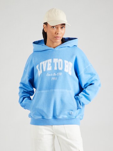 Sweat-shirt 'DOKEMA' LTB en bleu : devant