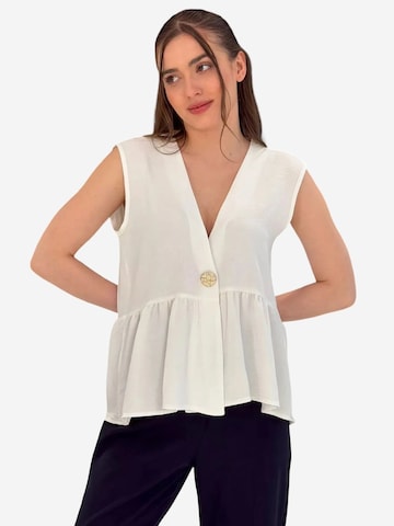 Bigdart Blouse in White