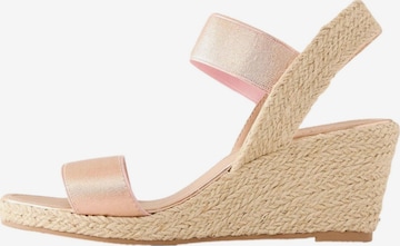 Sandales Lipsy en rose : devant