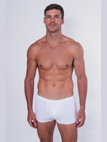 TAUWELL Boxer shorts in White: front
