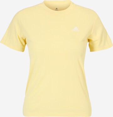 ADIDAS SPORTSWEAR Funkční tričko 'Run It ' – žlutá: přední strana