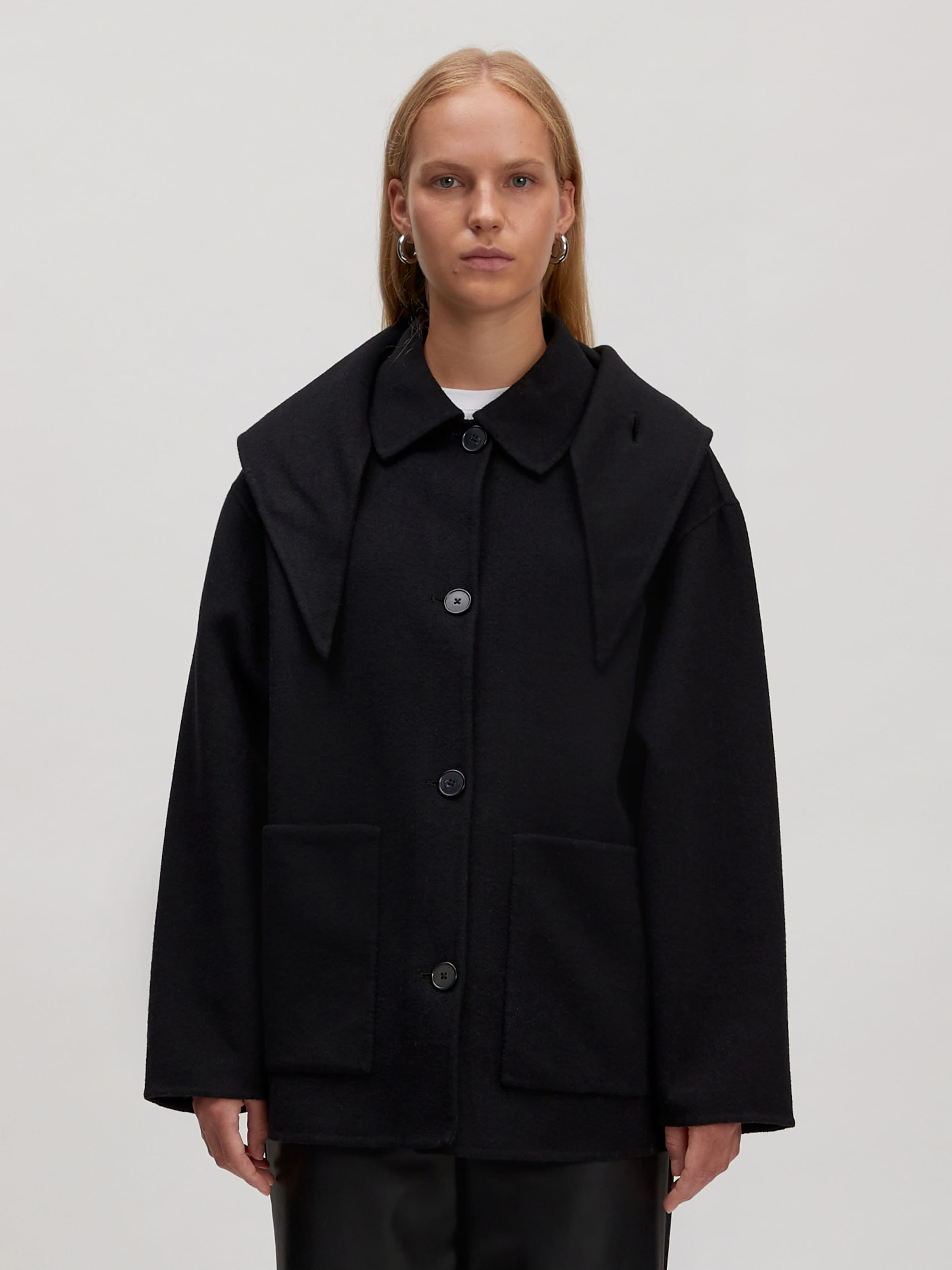 Mantel aus Wollmix 'Karli'