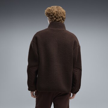 PUMA Sportjacke 'Hybrid Re:Fibre' in Braun