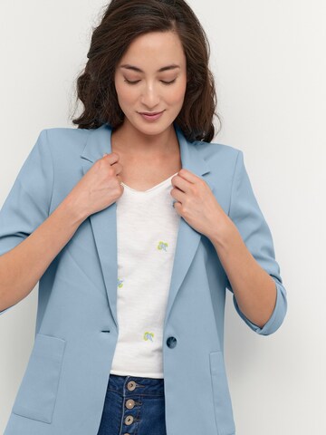 Blazer 'Cocamia' Cream en bleu