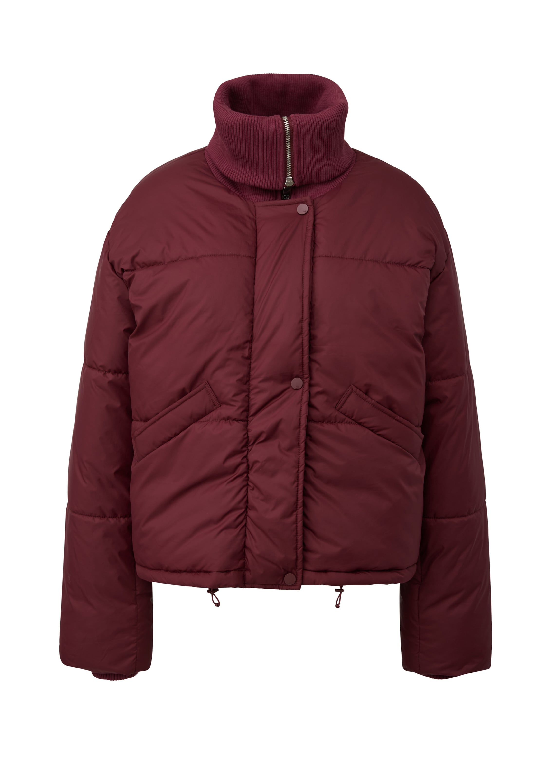 QS Winterjas in Rood: voorkant
