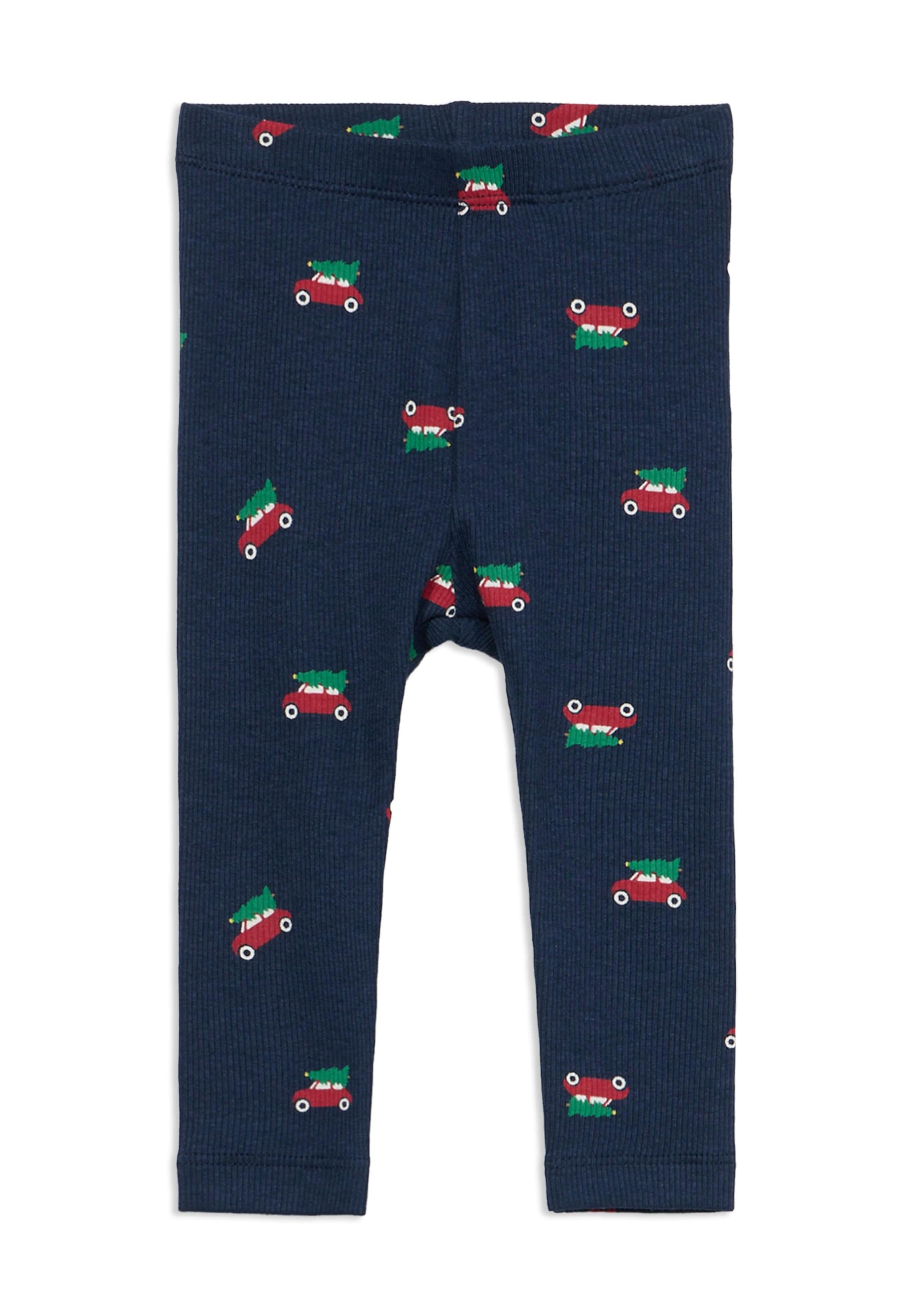 NAME IT Skinny Legíny 'NBMRISTMAS JOHN' - Modrá: predná strana