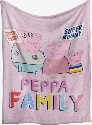Peppa Pig Decke in Pink: Vorderseite