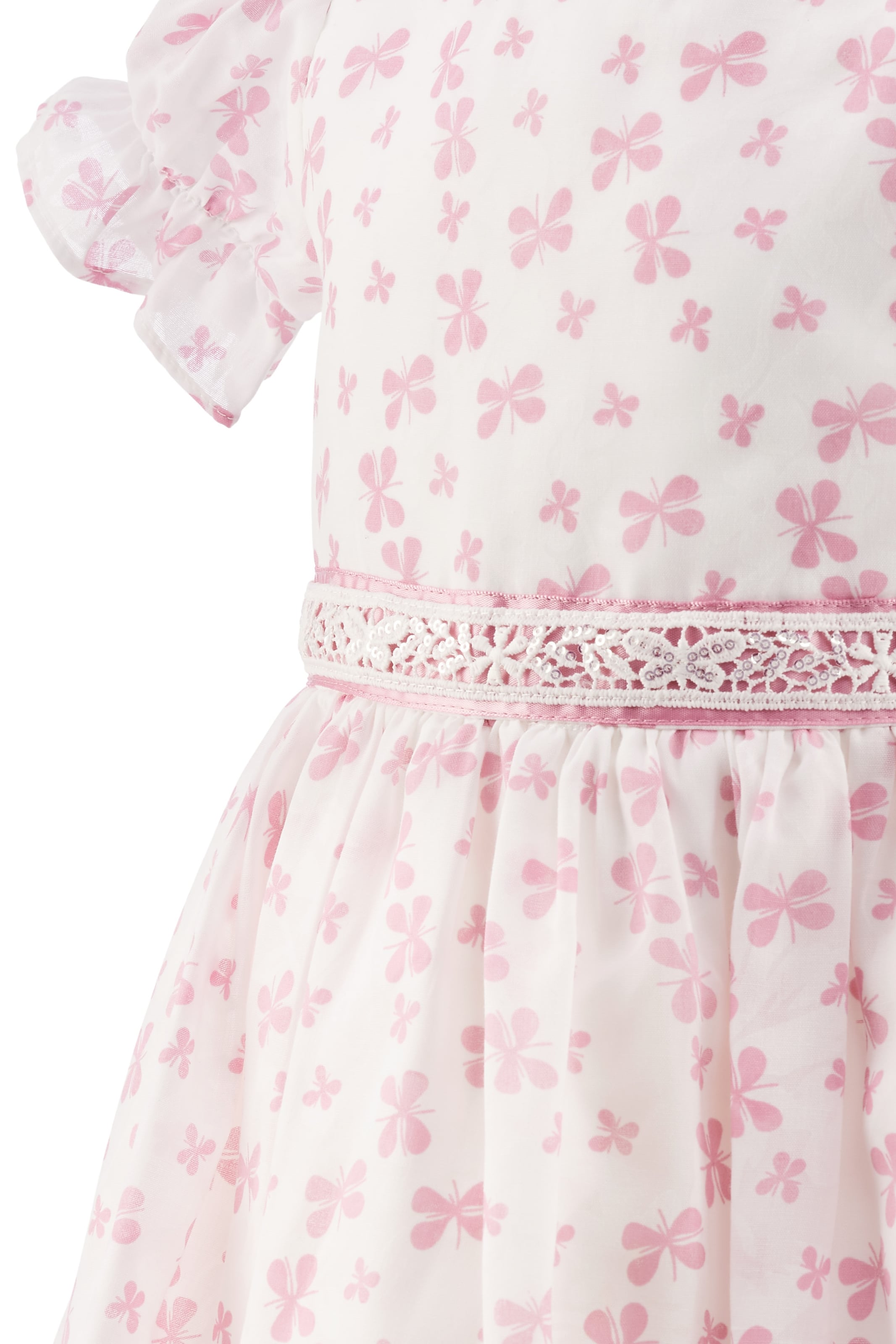 happy girls - Vestido em rosa
