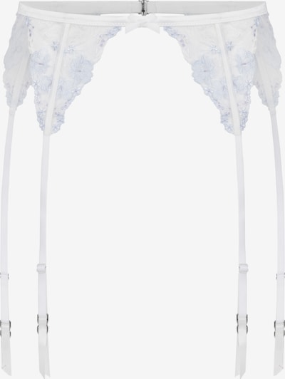 Hunkemöller Strumpfhalter 'Peonie' in XS in hellblau / weiß, Produktansicht