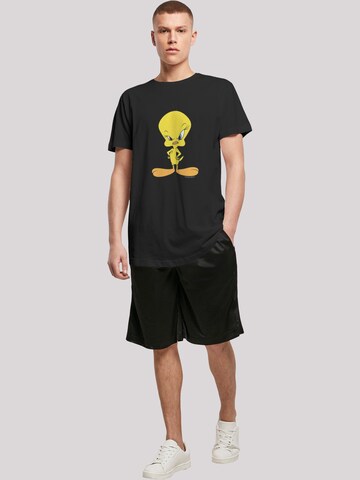 T-Shirt 'Angry Tweety' F4NT4STIC en noir