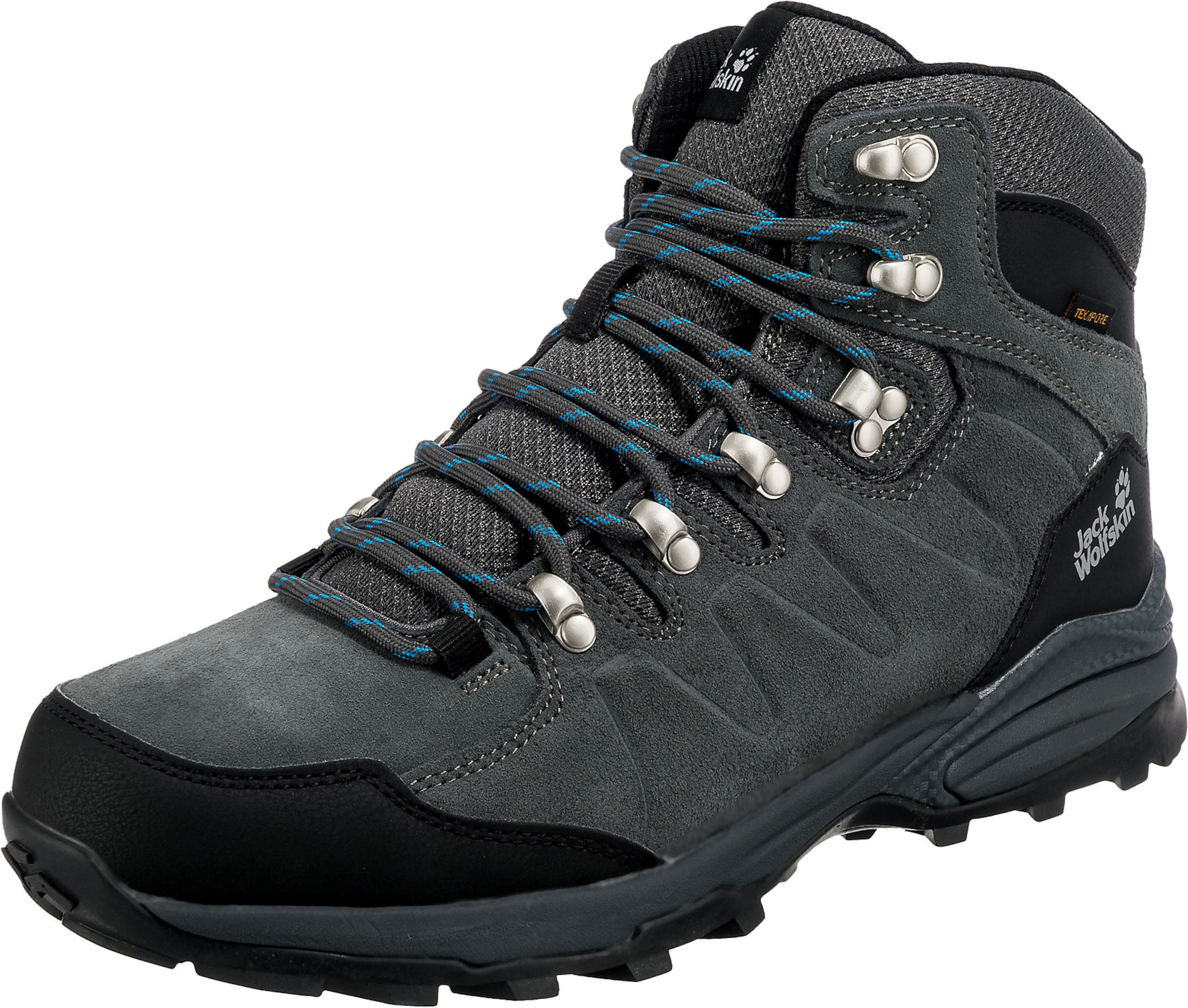 JACK WOLFSKIN Boots 'Refugio' in Grey: front