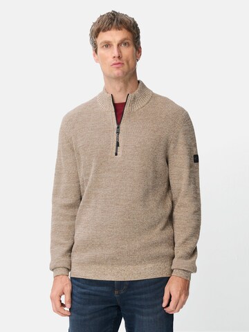 CAMEL ACTIVE Sweater in Beige: front