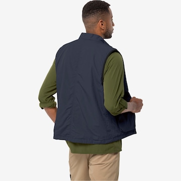 Gilet sportivo 'LIGHTSOME WANDER' di JACK WOLFSKIN in blu