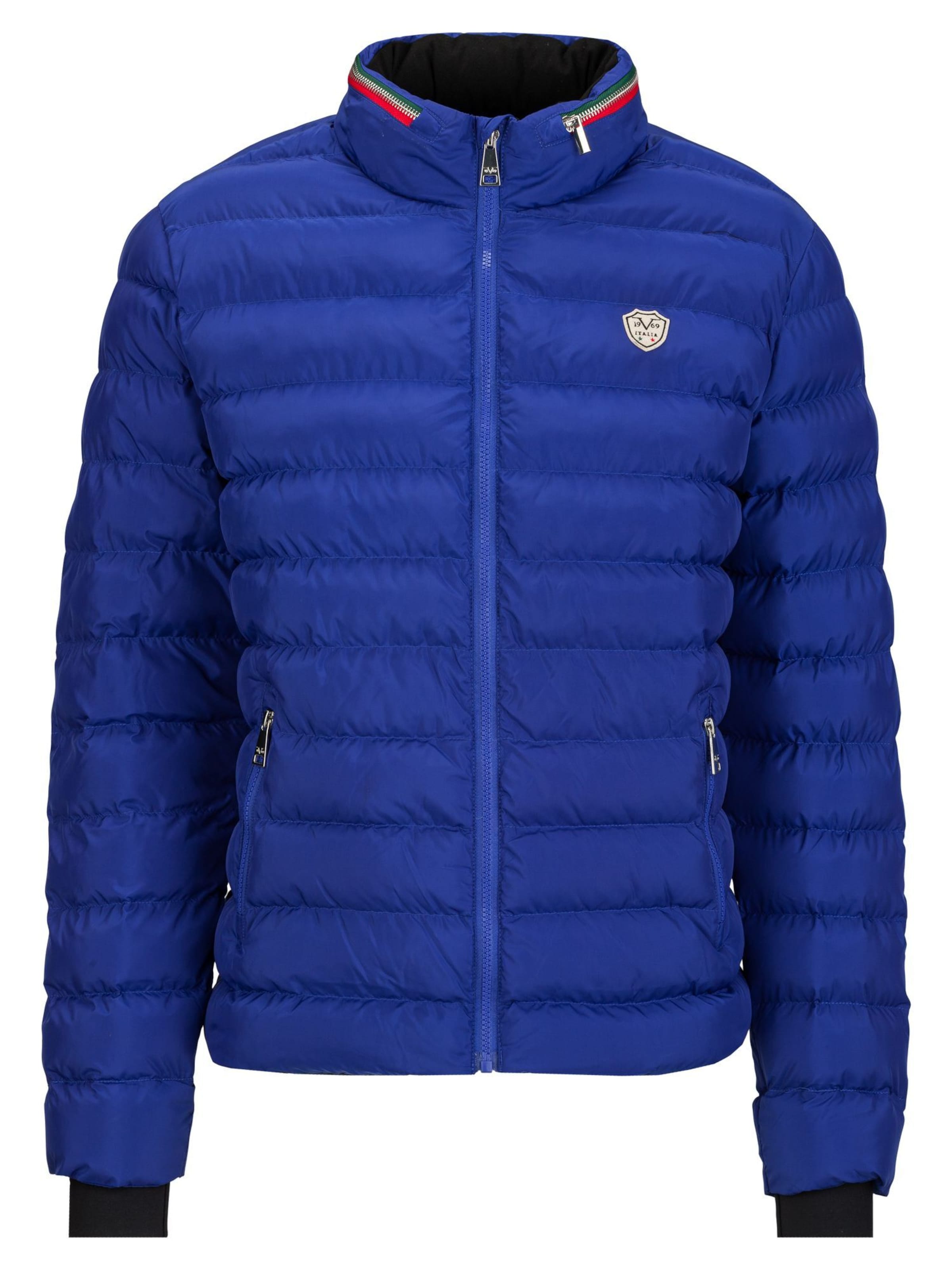 Giacca di mezza stagione 'Jason' di 19V69 ITALIA in blu: frontale