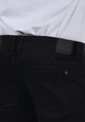 BLEND Slimfit Jeans-Shorts 'Bendigo' in Schwarz