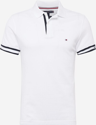TOMMY HILFIGER Poloshirt in navy / rot / weiß, Produktansicht