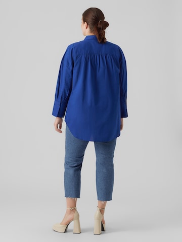 Vero Moda Curve Blouse 'JULIE' in Blue