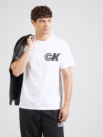 T-Shirt Calvin Klein Jeans en blanc