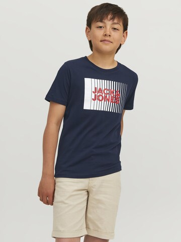 mėlyna Jack & Jones Junior Marškinėliai: priekis
