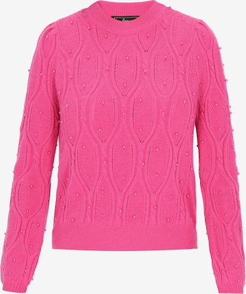 faina - Pullover em rosa: frente