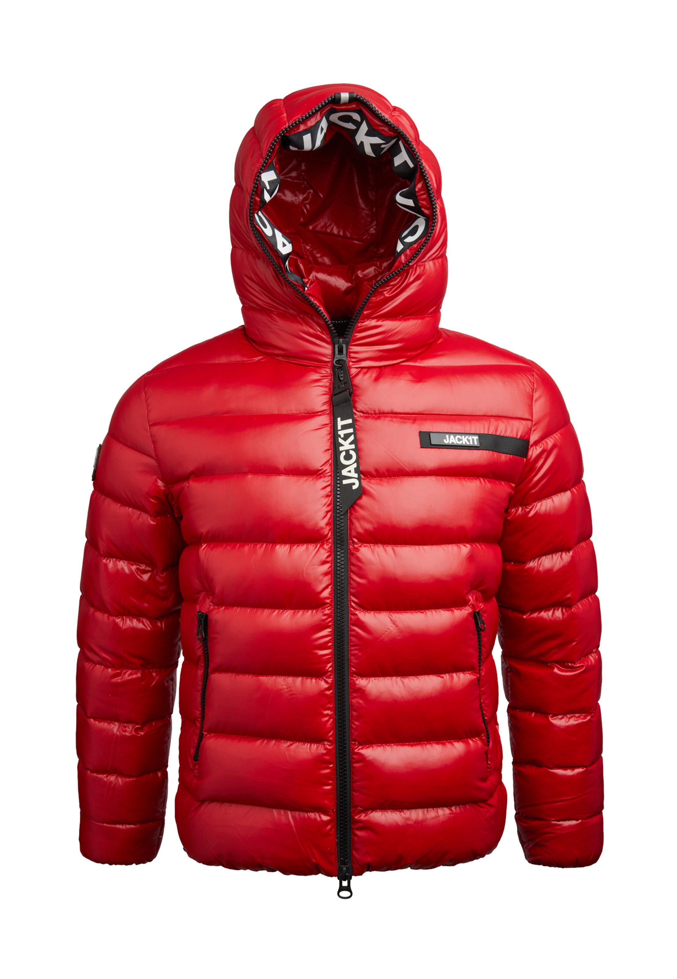 Veste d’hiver JACK1T en rouge : devant