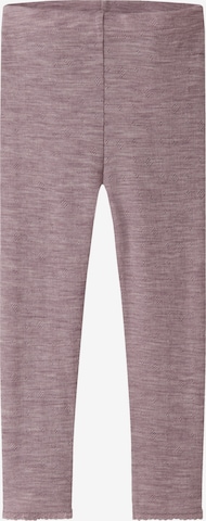 NAME IT - Leggings 'NMFWANG' en lila: frente