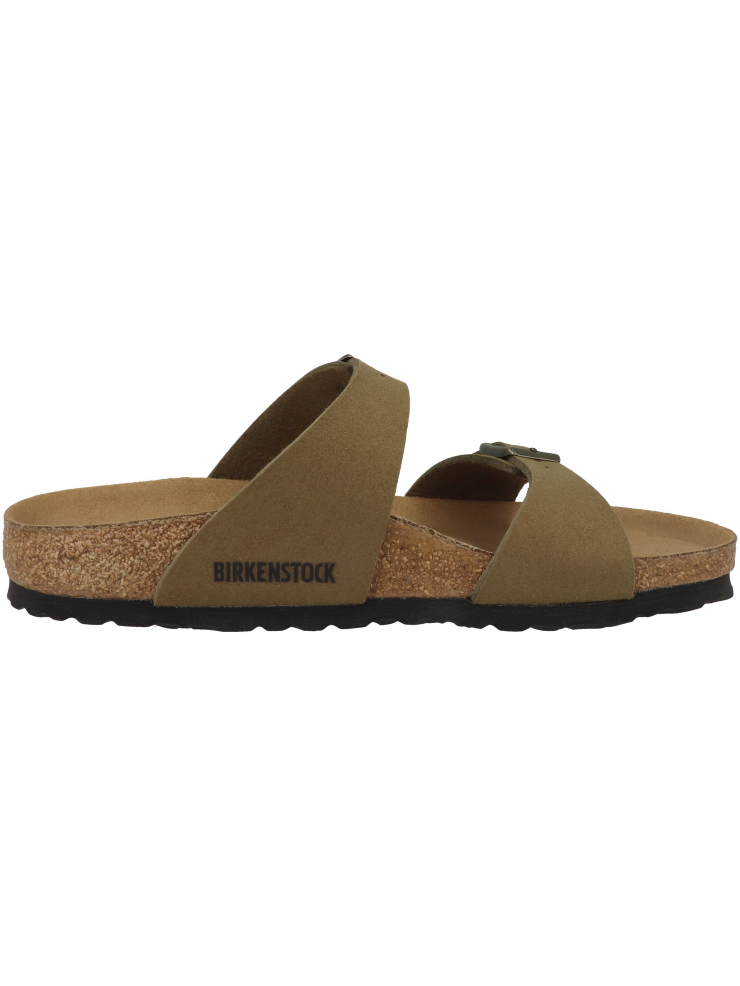 BIRKENSTOCK Pantolette ' Sydney ' in Grün