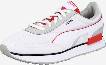 Baskets basses 'Future Rider' PUMA en blanc : devant