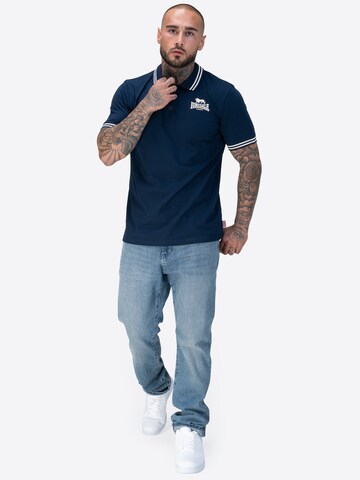 LONSDALE T-shirt 'RHODES' i blå
