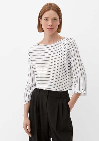 s.Oliver BLACK LABEL - Blusa en blanco: frente