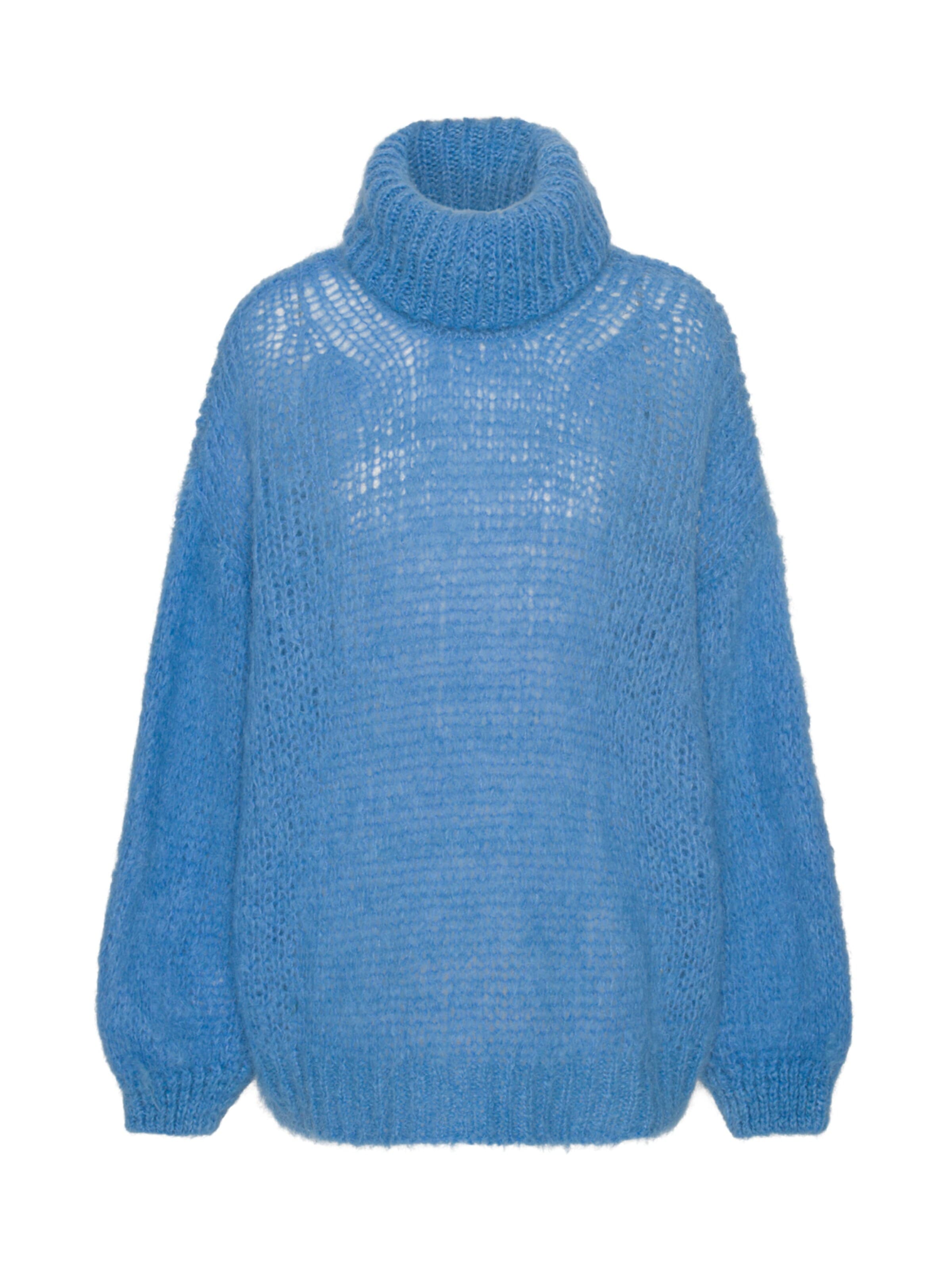 americandreams Oversized Sweater 'Pepper' in Blue: front