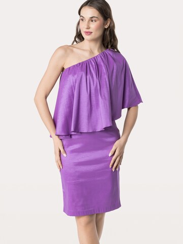 Robe Quiosque en violet : devant